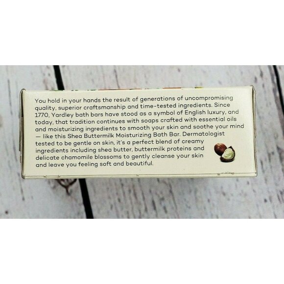 Yardley Soap Mix And Match Shower Pack 2 Shea Butter Oatmeal Almond & Charcoal - Picture 6 of 9